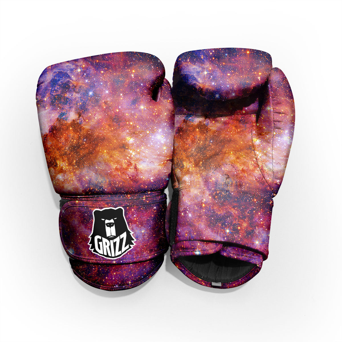 Galaxy Space Fiery Nebula Universe Print Pro Boxing Glove