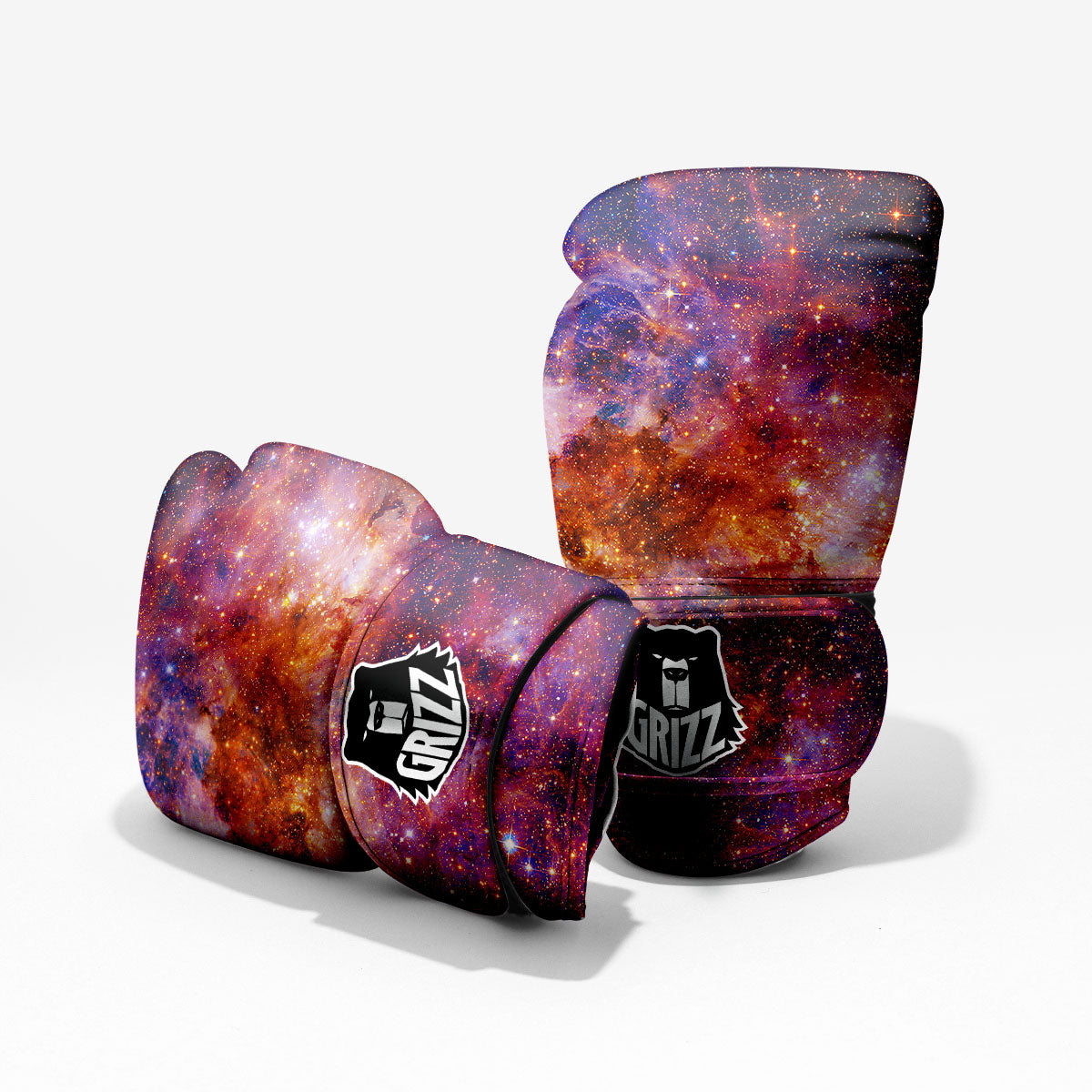 Galaxy Space Fiery Nebula Universe Print Pro Boxing Glove