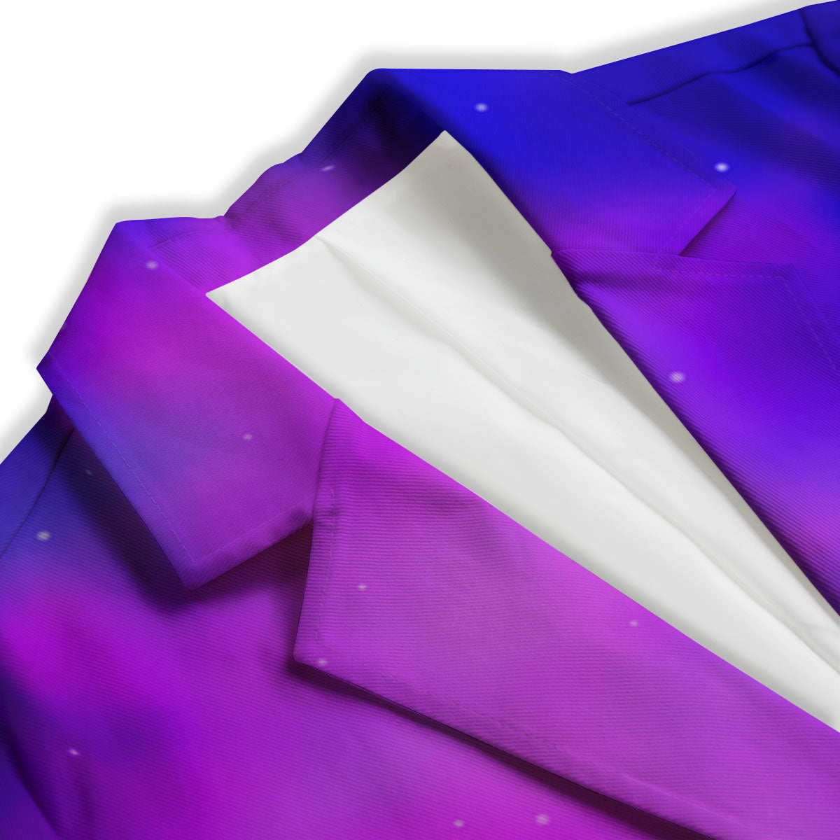 Galaxy Space Purple Nebula Cloud Print Women's Blazer-grizzshop