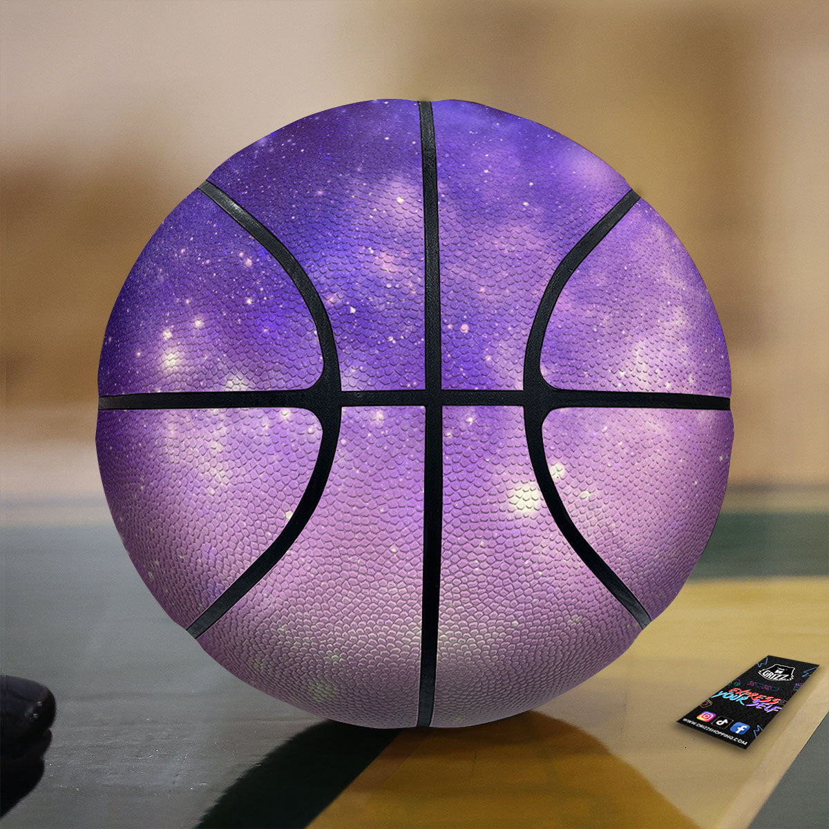 French Bulldog Puppy Watercolor Print Basketball