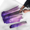 Galaxy Space Purple Stardust Cloud Print Umbrella-grizzshop