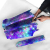 Galaxy Space Purple Turquoise Print Umbrella-grizzshop