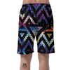 Galaxy Space Triangle Men's Shorts-grizzshop