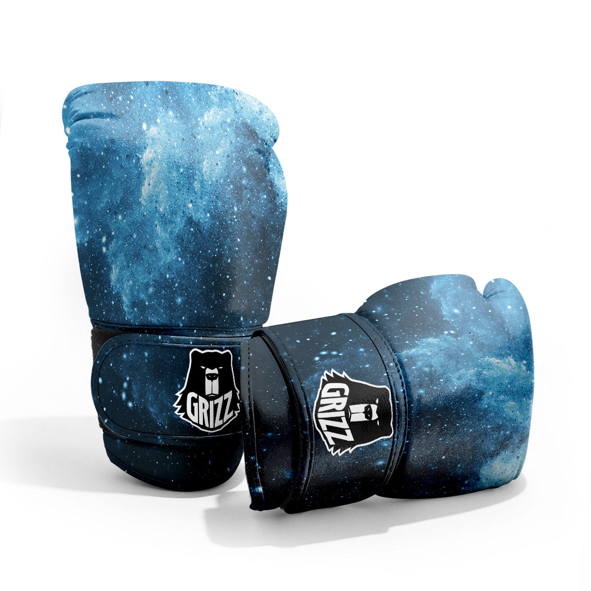 Galaxy Space White Cloud Print Pro Boxing Glove
