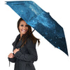 Galaxy Space White Cloud Print Umbrella-grizzshop