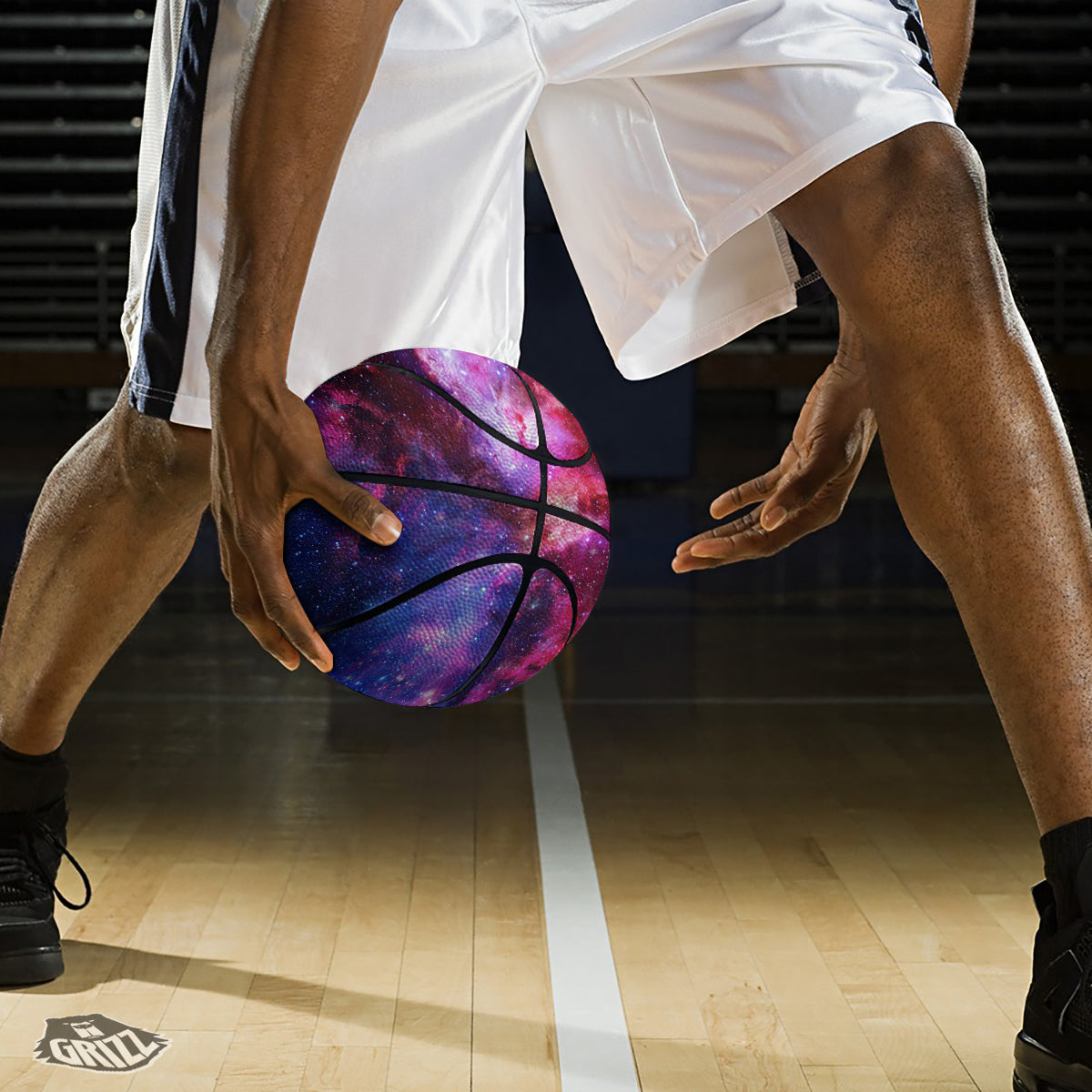 Halloween Pumpkin Print Pattern Basketball