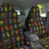 Game Monsters 8-Bit Video Print Pattern Car Seat Covers-grizzshop