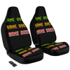 Game Over 8-Bit Print Car Seat Covers-grizzshop