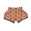 Ganesha Print Pattern Muay Thai Boxing Shorts-grizzshop