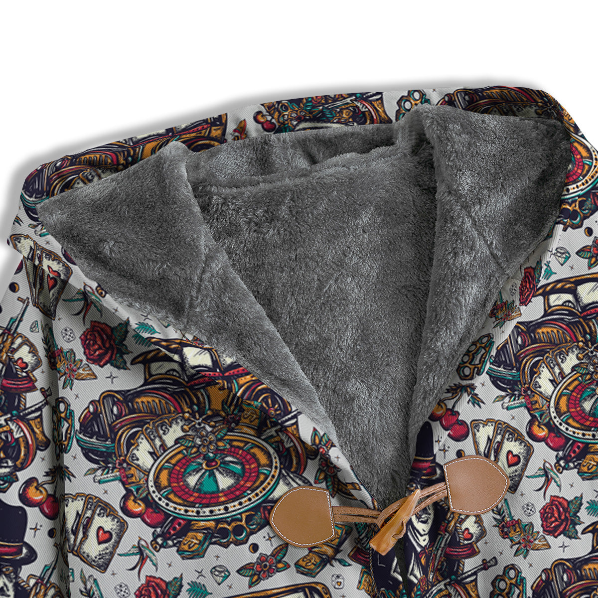 Gangsters And Criminal Tattoo Print Pattern Men's Windbreaker Jacket-grizzshop