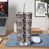 Gangsters And Criminal Tattoo Print Pattern Tumbler-grizzshop