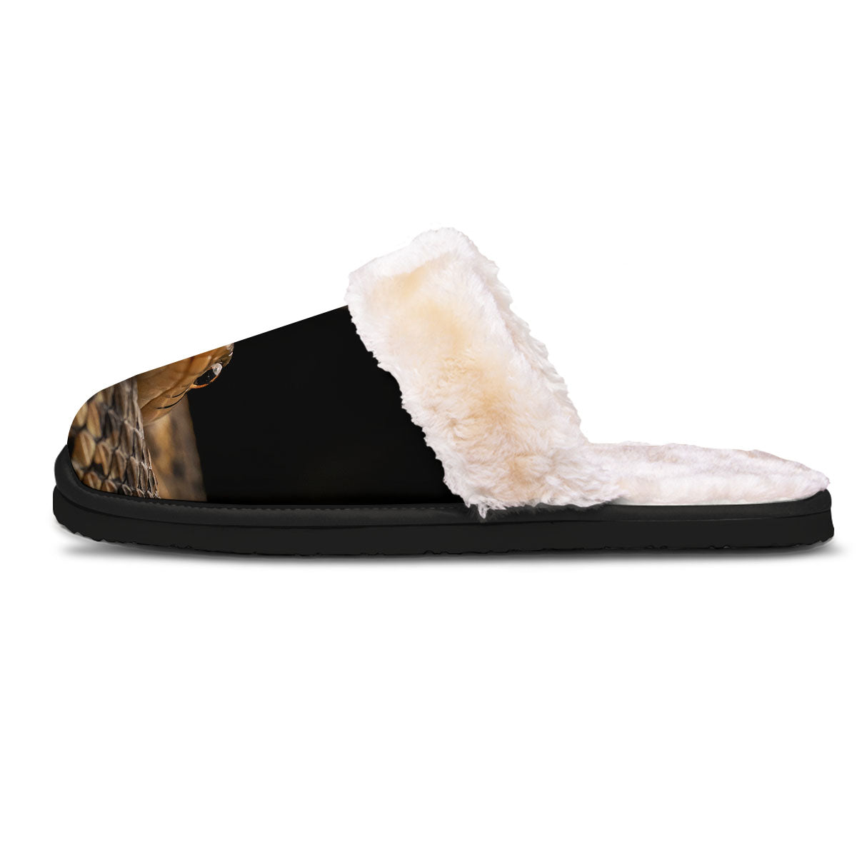 Garter Snake Print Slippers-grizzshop