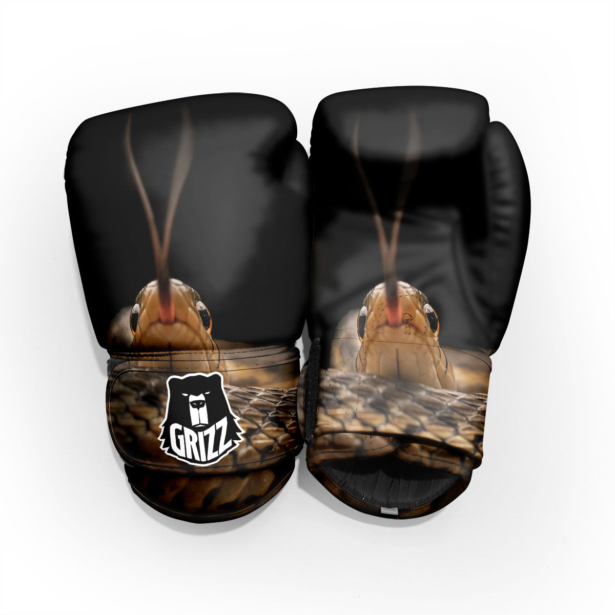 Garter Snake Print Pro Boxing Glove