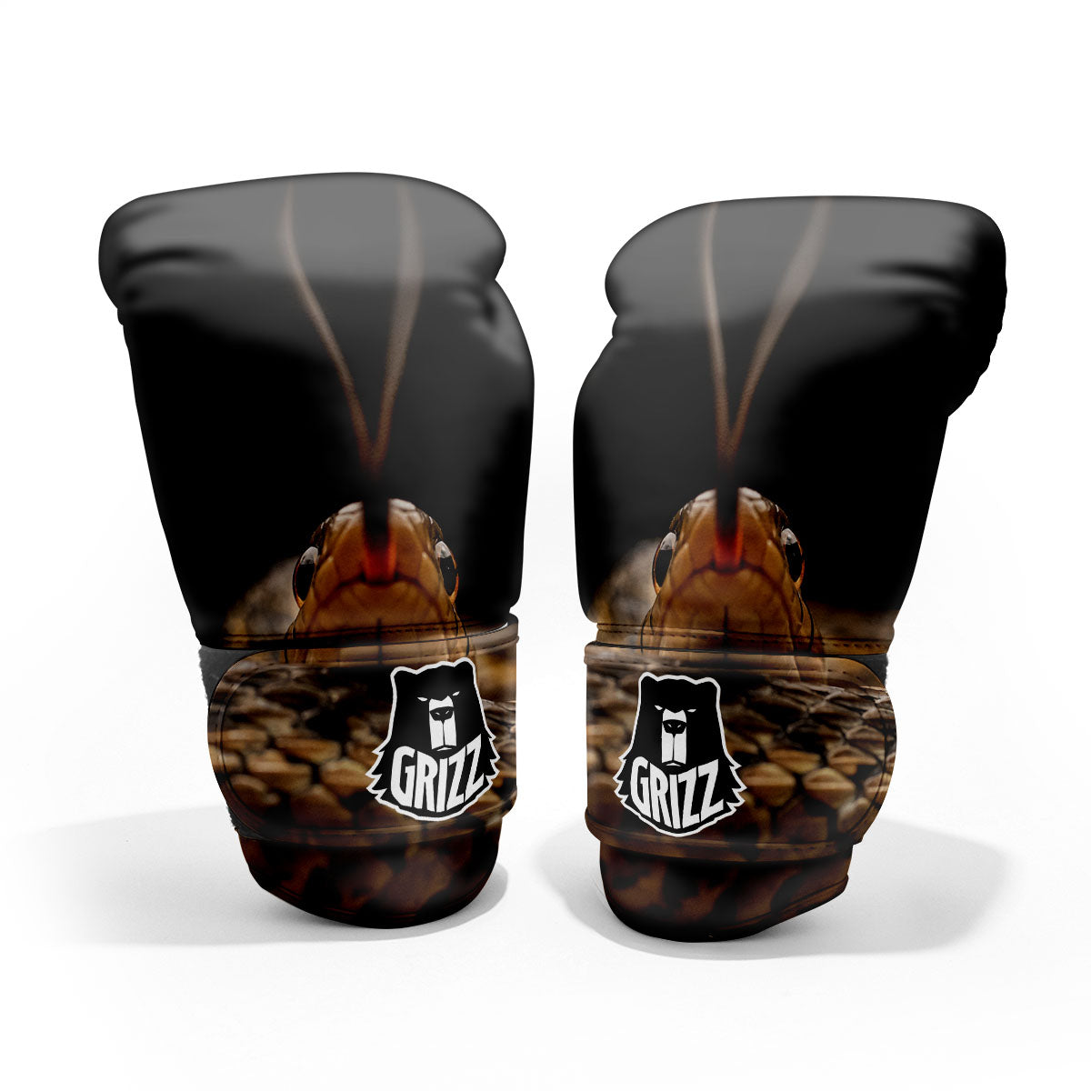 Garter Snake Print Pro Boxing Glove