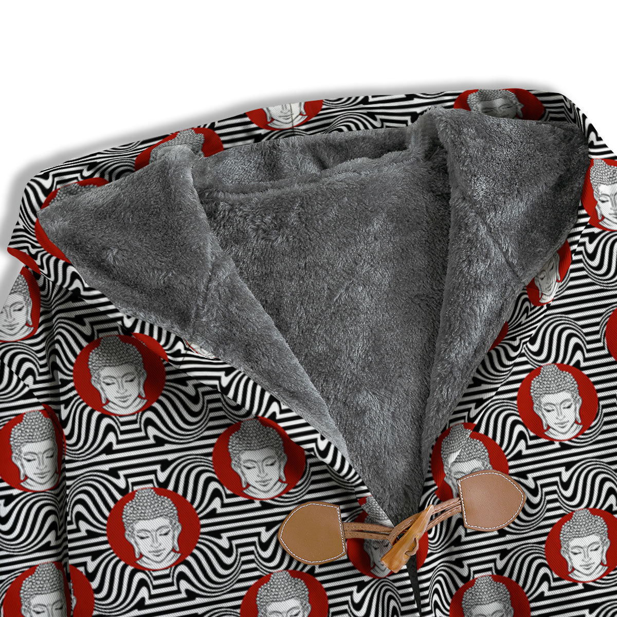 Gautama Buddha Print Pattern Men's Windbreaker Jacket-grizzshop