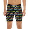 Gay Pride Rainbow Print Pattern Boxer Briefs-grizzshop