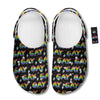 Gay Pride Rainbow Print Pattern Clog-grizzshop