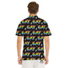 Gay Pride Rainbow Print Pattern Men's Golf Shirts-grizzshop