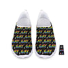 Gay Pride Rainbow Print Pattern Nurse Shoes-grizzshop