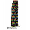 Gay Pride Rainbow Print Pattern Pajama Pants-grizzshop