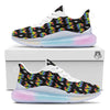 Gay Pride Rainbow Print Pattern Running Sneakers-grizzshop