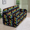 Gay Pride Rainbow Print Pattern Sofa Cover-grizzshop