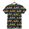 Gay Pride Rainbow Print Pattern T-Shirt-grizzshop