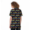 Gay Pride Rainbow Print Pattern Women's Golf Shirts-grizzshop