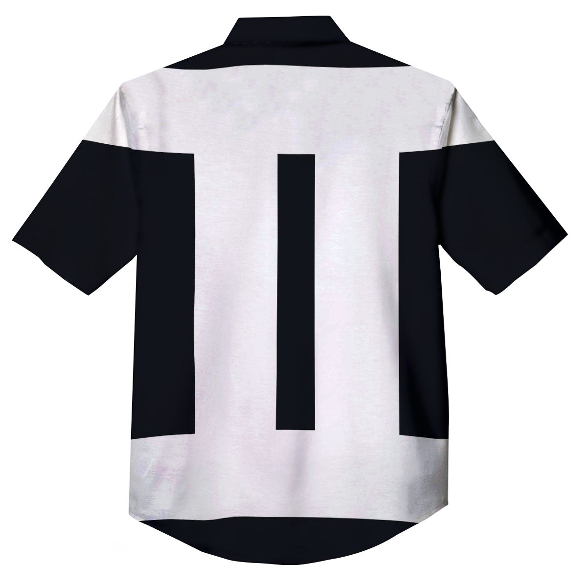 Gemini Sign White And Black Print Button Up Shirt-grizzshop