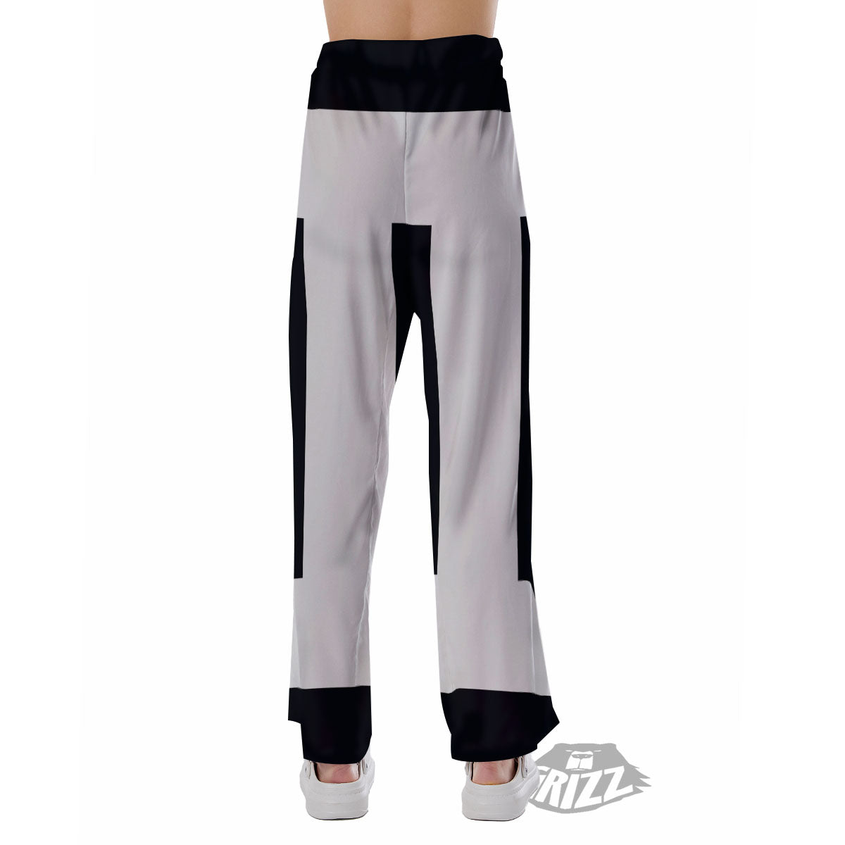 Gemini Sign White And Black Print Pajama Pants-grizzshop