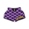 Gemini Zodiac Pattern Print Muay Thai Boxing Shorts-grizzshop