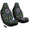 Gems Kaleidoscope Colorful Print Car Seat Covers-grizzshop