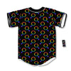 Gender Symbol Gay Pride Print Pattern Baseball Jersey-grizzshop