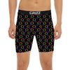 Gender Symbol Gay Pride Print Pattern Boxer Briefs-grizzshop