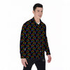 Gender Symbol Gay Pride Print Pattern Men's Long Sleeve Shirts-grizzshop