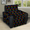 Gender Symbol Gay Pride Print Pattern Recliner Protector-grizzshop