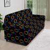 Gender Symbol Gay Pride Print Pattern Sofa Cover-grizzshop