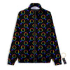 Gender Symbol Gay Pride Print Pattern Track Jacket-grizzshop