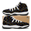 Gender Symbol Gay Pride Print Pattern White Bball Shoes-grizzshop