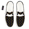 Gender Symbol Gay Pride Print Pattern White Loafers-grizzshop