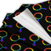 Gender Symbol Gay Pride Print Pattern Women's Blazer-grizzshop