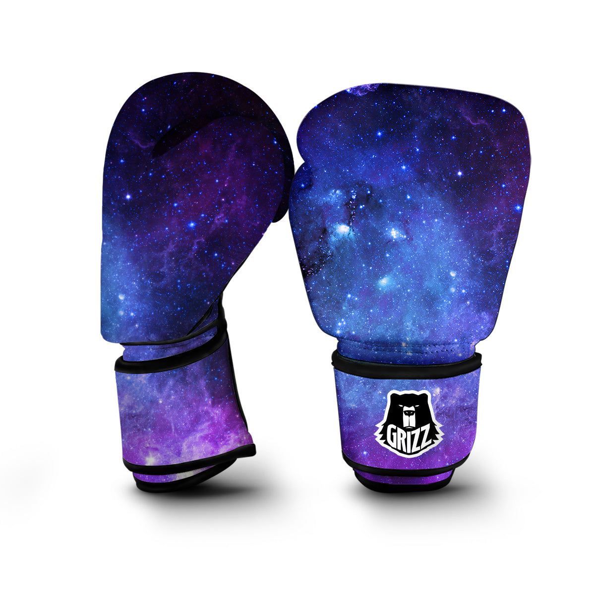 Geomagnetic Storm Galaxy Space Print Boxing Gloves-grizzshop