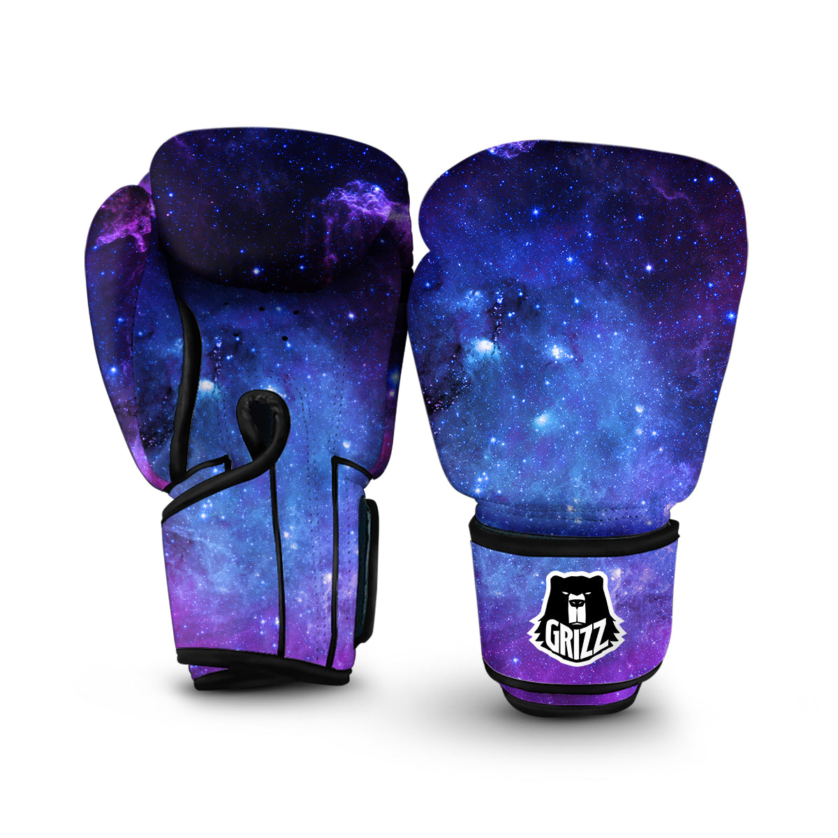 Geomagnetic Storm Galaxy Space Print Boxing Gloves-grizzshop