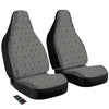 Geometric Abstract Polygonal Print Car Seat Covers-grizzshop