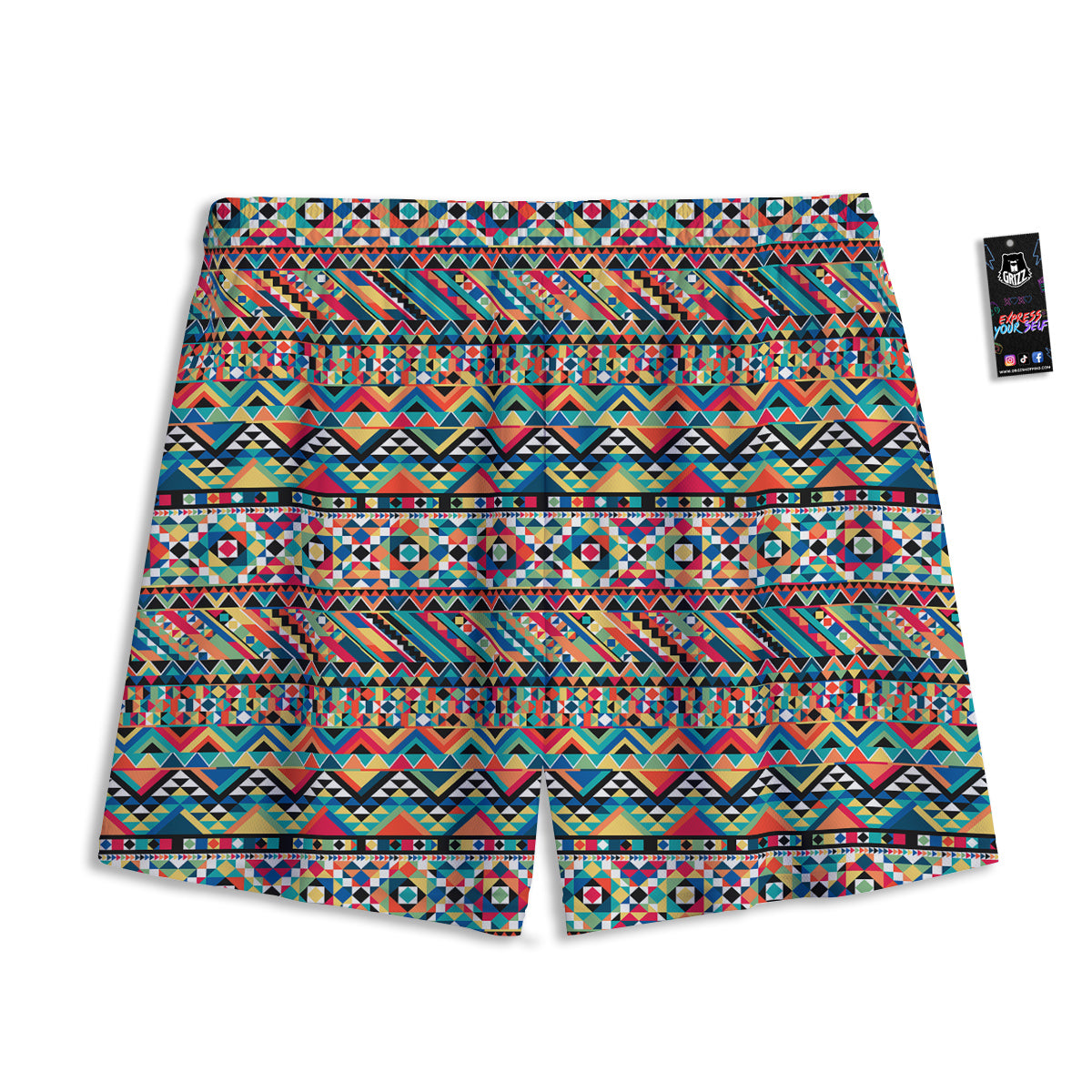 Fruit Cute Orange Print Pattern Mesh Shorts
