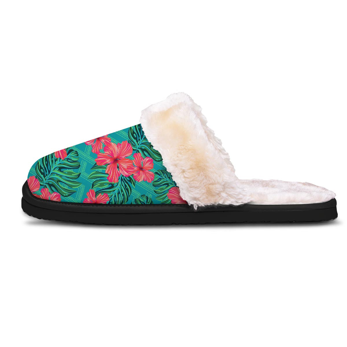 Geometric Aztec Tropical Print Pattern Slippers-grizzshop