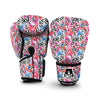 Geometric Flamingo Boxing Gloves-grizzshop