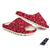 Geometric Heart Valentine's Day Print Pattern Sandals-grizzshop