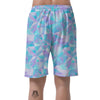 Geometric Holographic Men's Shorts-grizzshop