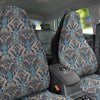 Geometric Indian Ornamental Print Pattern Car Seat Covers-grizzshop